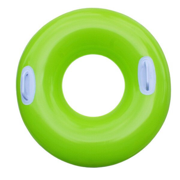 Надувне коло з ручками Intex 59258 (green) Надувне коло з ручками Intex 59258 (green)